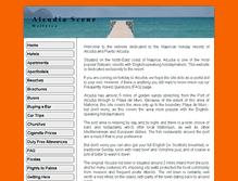 Tablet Screenshot of alcudiascene.com